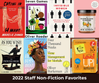 2022 Non-Fiction Staff Picks